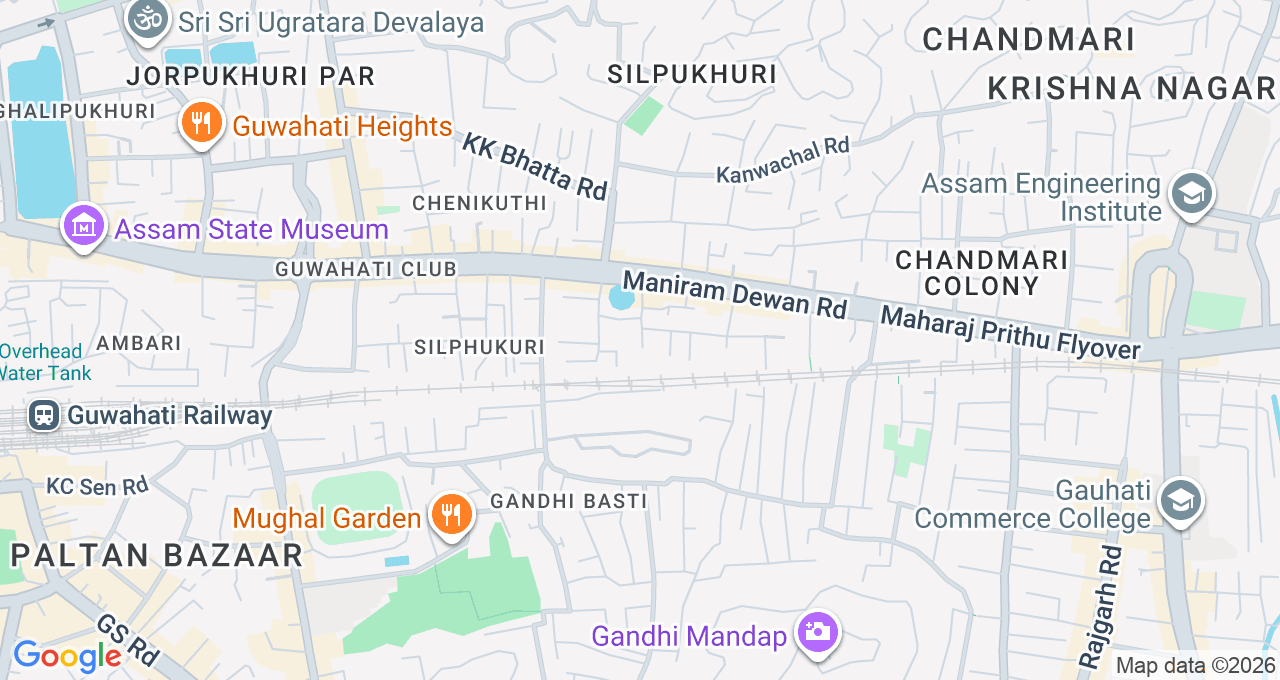 Map of Silpukhuri, Guwahati